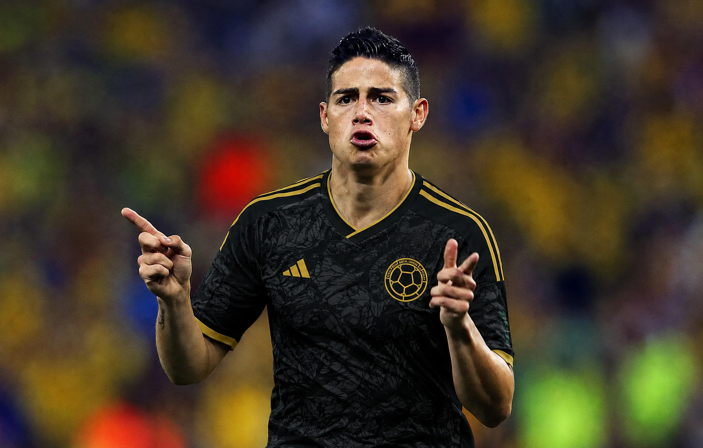 Camiseta Colombia Black Gold Edition 2026